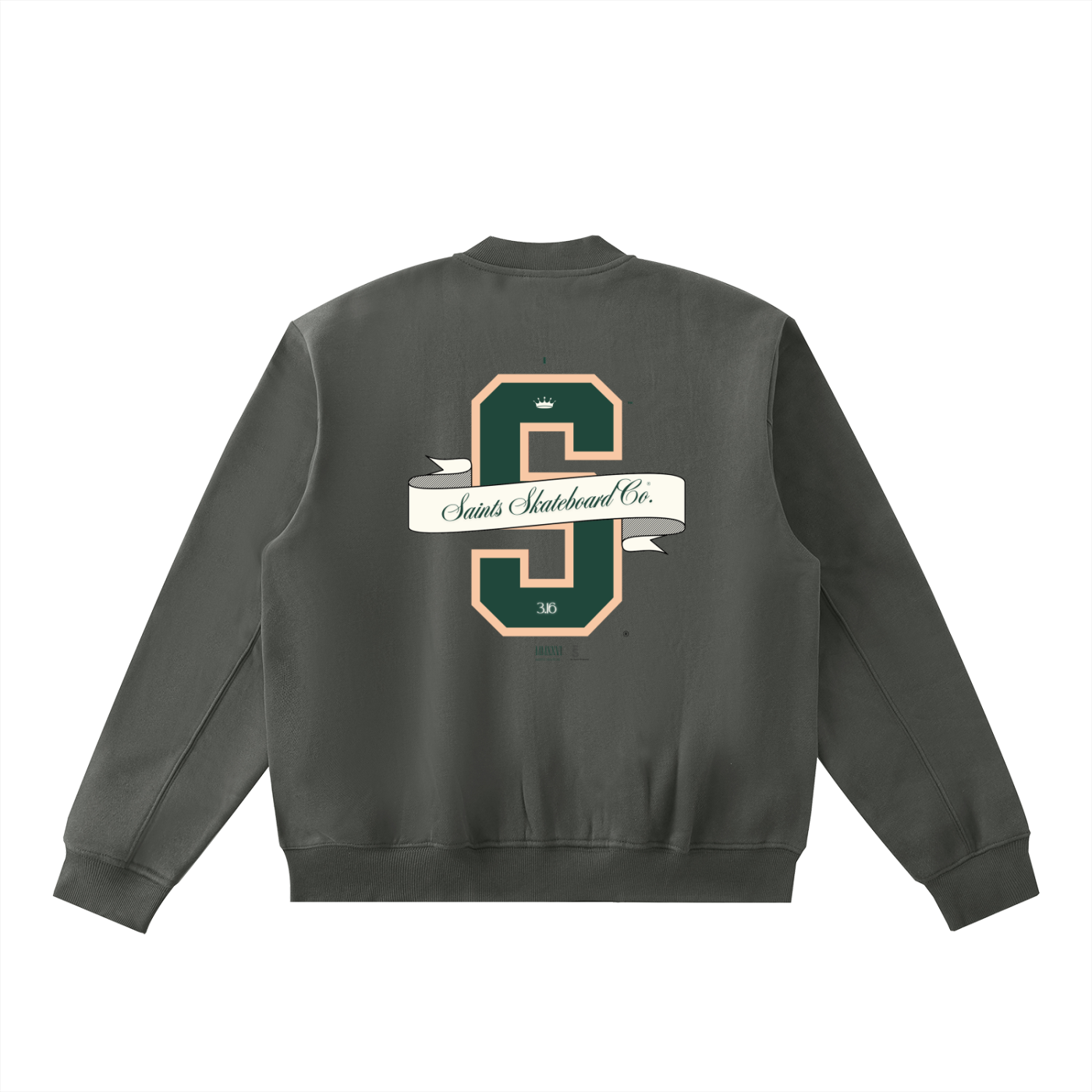 Essential,Zip-Up,Unisex,Fleeced,Jacket